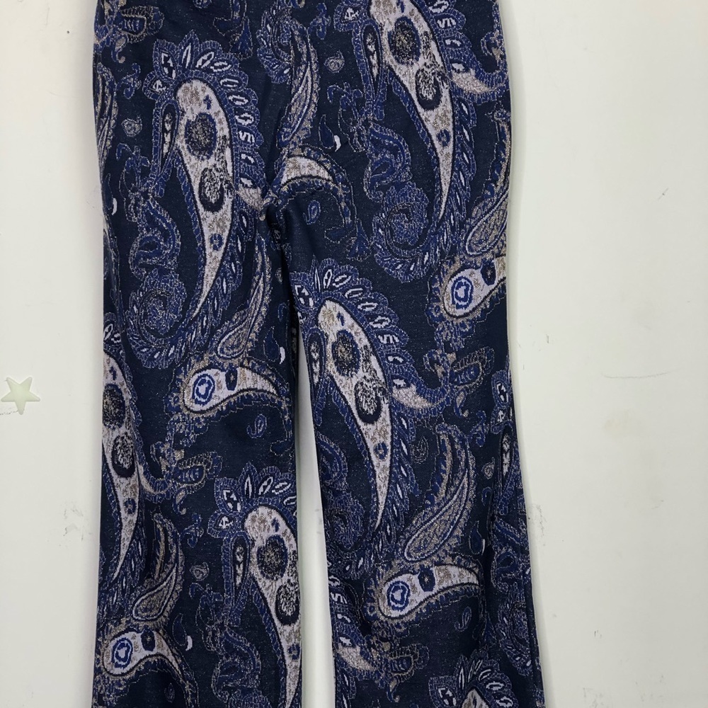 ANTHROPOLOGIE Maeve boho Maria paisley print pant - Picture 3 of 14